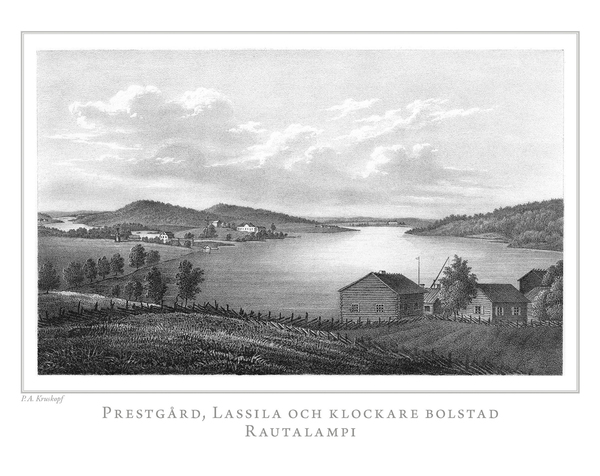 Prestgård, Lassila och klockare bolstad (Rautalampi)