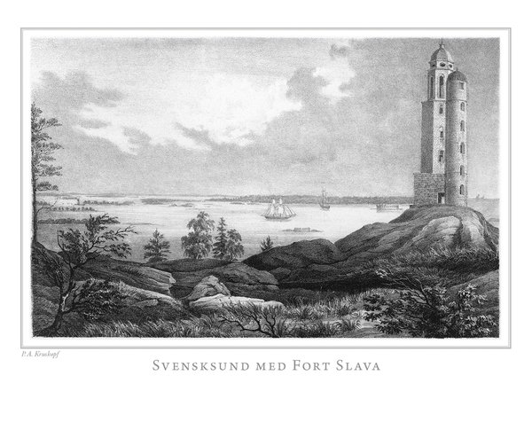 Svensksund med Fort Slava